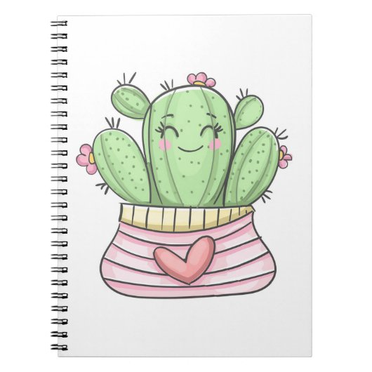 Carnet Belle dame de Cactus (Devant)