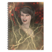 Carnet Belle Dame Vamp Style De Sorcière Parfaite Pour Ha (Devant)