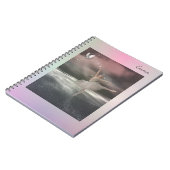 Carnet Belle danseuse de ballet fée Stardust Stars rose (Côté gauche)