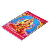 Carnet Belle déesse d'or de Lakshmi Diwali (Côté gauche)