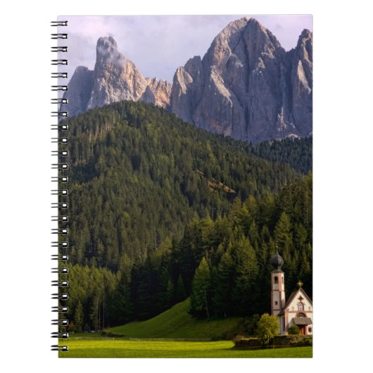 Carnet Belle église isolée et solitaire appelée Rainui 2 (Devant)