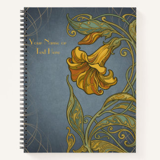 Carnet Belle Époque Botanicals: Art Nouveau Allamanda