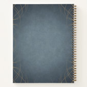 Carnet Belle Époque Botanicals: Golden Chrysanthemum (Dos)