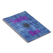 Carnet Belle Extraordinaire Design moderne Denim : Dimanc (Côté Droit)