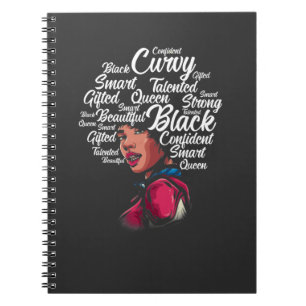 Carnet Belle femme noire Afro Hair Queen
