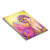 Carnet Belle fille papillon fée (Côté Droit)