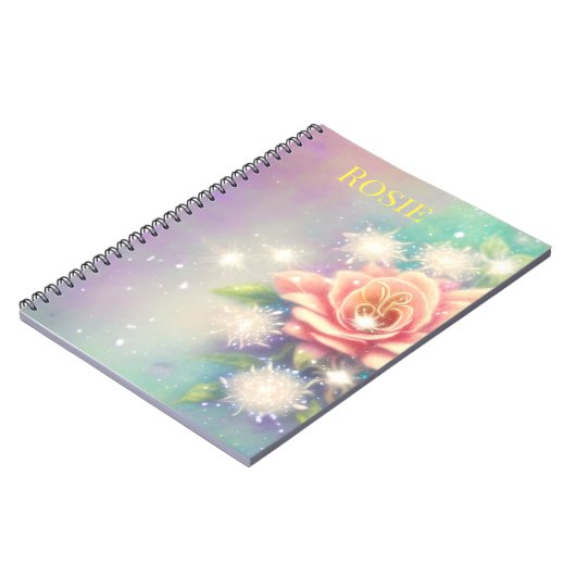 Carnet Belle fleur (Côté gauche)