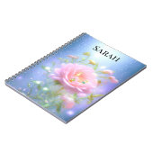 Carnet Belle fleur (Côté gauche)