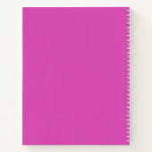 Carnet Belle Fleur Cosmos Rose (Dos)
