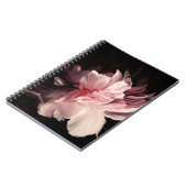 Carnet Belle fleur de pivoine (Côté gauche)