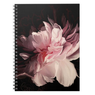 Carnet Belle fleur de pivoine