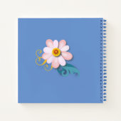 Carnet Belle fleur et Fête des Mères des Oiseaux Colibris (Dos)