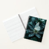 Carnet Belle fleur et papillon (Intérieur)