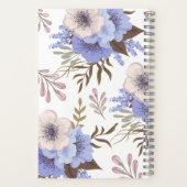 Carnet Belle Fleur violette (Verso)