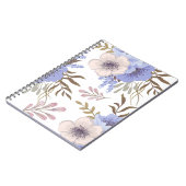 Carnet Belle Fleur violette (Côté gauche)