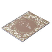Carnet Belle florale (Côté gauche)