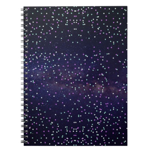 Carnet Belle galaxie,étoiles (Devant)