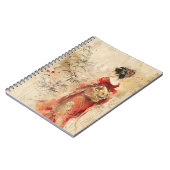 Carnet Belle Geisha Debout (Côté gauche)