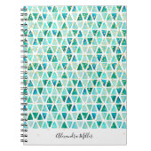 Carnet Belle Gemstone Gold Faux Foil Confetti Nom (Devant)