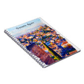 Carnet Belle Granada Espagne Aquarelle Vue (Côté Droit)