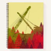 Carnet Belle grue du Nord-Ouest ingénieur d'exploitation  (Devant)