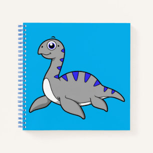 Carnet Belle Illustration D'Un Monstre Loch Ness.