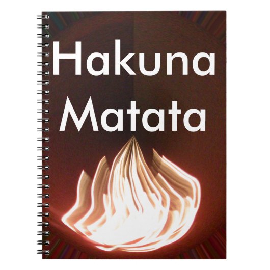 Carnet Belle image Abstraite (Devant)