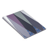 Carnet Belle impression Extraordinaire Chevron Design Art (Côté Droit)