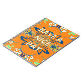 Carnet Belle journée Belle bébé rose foncé teinte florale (Côté gauche)