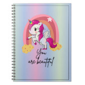 Carnet Belle licorne magique (Devant)