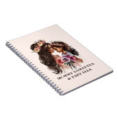 Carnet Belle maman et fille noire (Côté Droit)