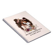 Carnet Belle mère et fille noire (5) (Côté Droit)