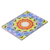 Carnet Belle mosaïque brillante Carreaux soleil Fleur (Côté gauche)