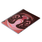 Carnet Belle Motif Maroon Africain Design d'impression (Côté gauche)