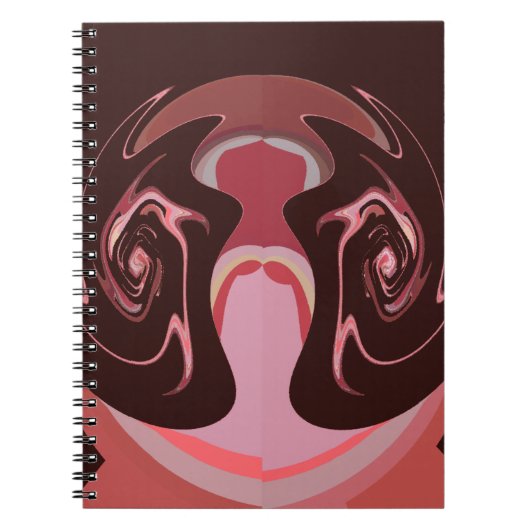 Carnet Belle Motif Maroon Africain Design d'impression (Devant)