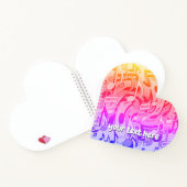 Carnet Belle musique Joyeuses couleurs vives notes musica (Intérieur)