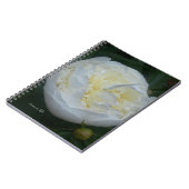 Carnet Belle Peony Blanc (Côté gauche)