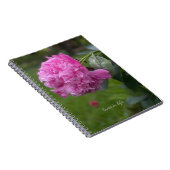 Carnet Belle Peony Rose Plein (Côté Droit)