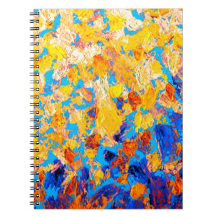 Carnet Belle picturale artisanale gouache dab etude ske