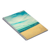 Carnet Belle plage tropicale et paysage de mer Voyage (Côté Droit)