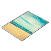 Carnet Belle plage tropicale et paysage de mer Voyage (Côté gauche)