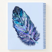 Carnet Belle plume - Choisissez votre couleur (Dos)