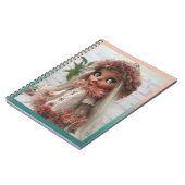 Carnet Belle poupée Blythe grands yeux mode style fun (Côté gauche)