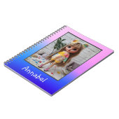 Carnet Belle poupée Blythe grands yeux mode style fun (Côté gauche)