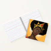 Carnet Belle Reine noire (Intérieur)