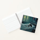 Carnet Belle Rêve de fille endormie (Intérieur)