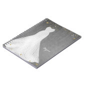 Carnet Belle robe sur Fête des mariées de cintre d'or (Côté gauche)