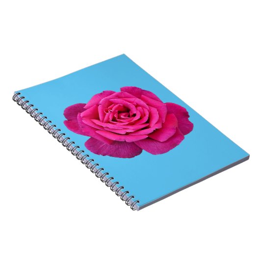 Carnet Belle rose rose (Côté Droit)