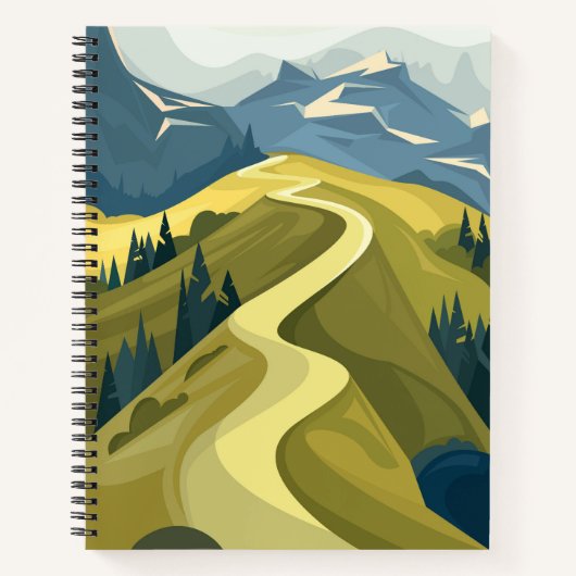 Carnet Belle route de montagne (Devant)