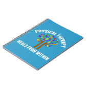 Carnet Belle thérapie physique Citation inspirante (Côté gauche)